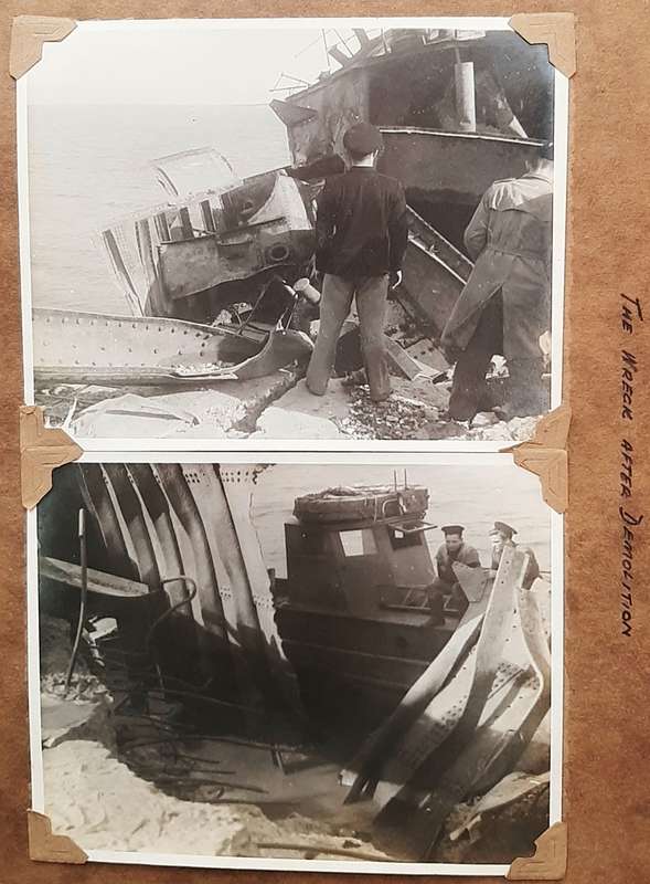 Rare WW2 1943 Operation Barbara II S.O.E Photographs Double-sided Panels Lot 2