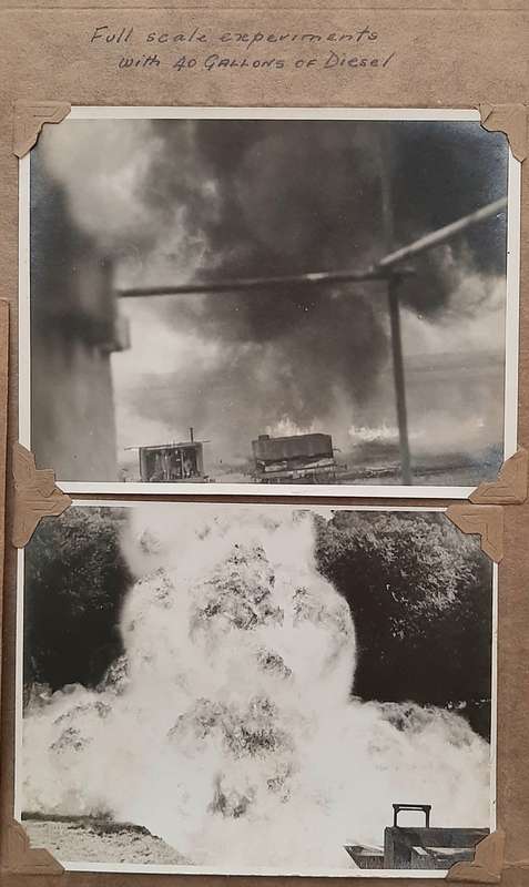 Rare WW2 1943 Operation Barbara II S.O.E Photographs Double-sided Panels Lot 2