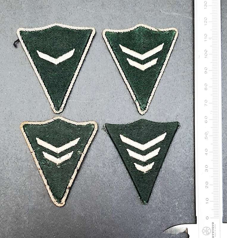 Rare West-German Baden-Württemberg Police Ranks (Allied Occupation)