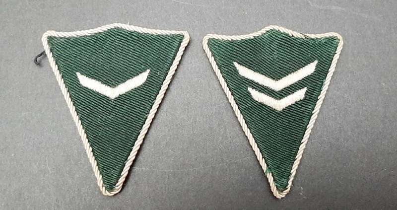 Rare West-German Baden-Württemberg Police Ranks (Allied Occupation)
