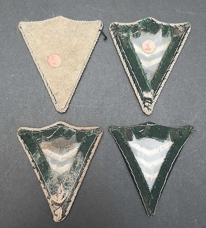 Rare West-German Baden-Württemberg Police Ranks (Allied Occupation)