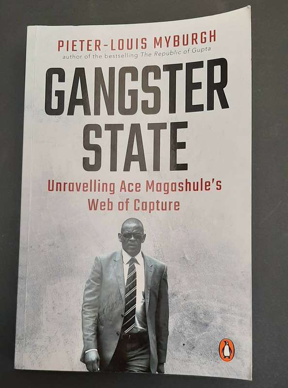 ** South African Politics: `Gangster State` Softcover (Pieter-Louis Myburgh)Book **