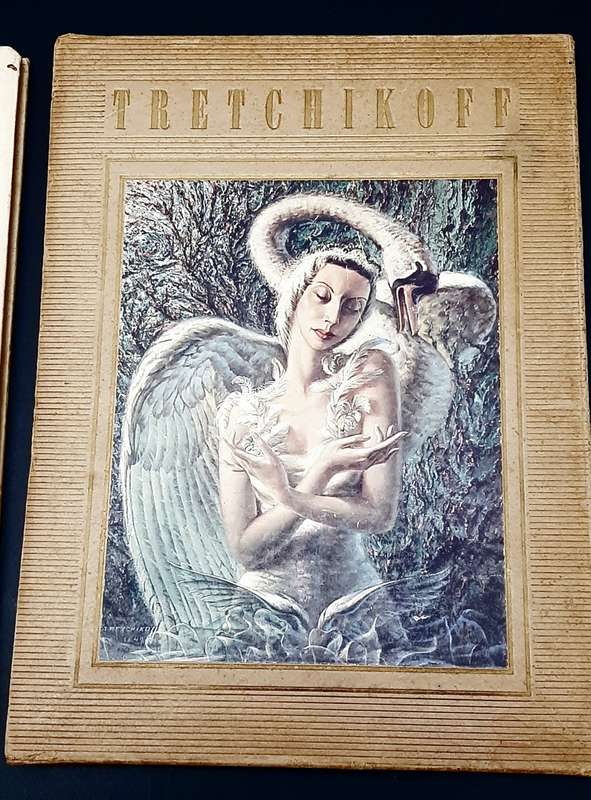 ** HAND-SIGNED: Tretchikoff Published Lithographic Prints by R. Buncher -1st. Ed w/Solander**
