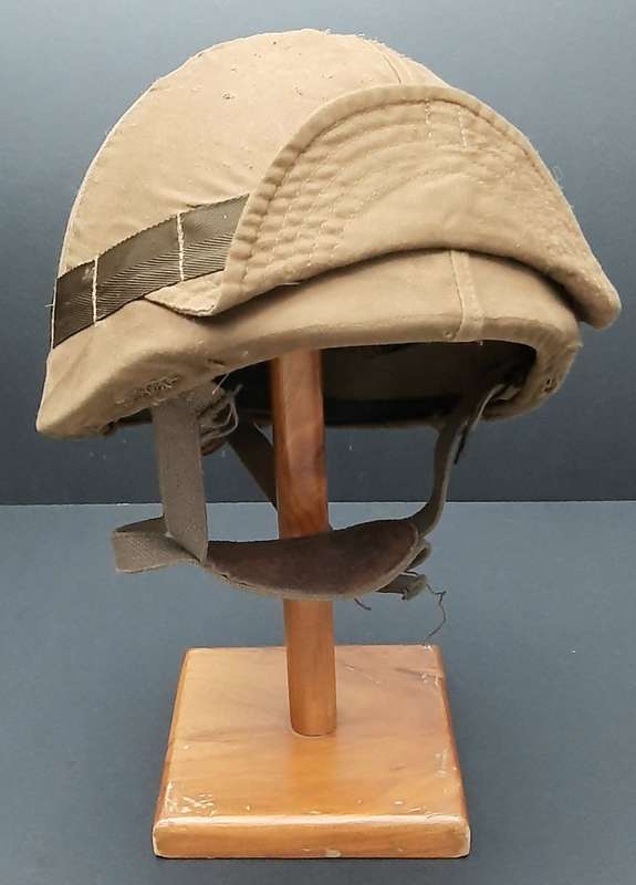 **Border War: 1980s SADF Parabat M83 Ballistic Helmet w/ Nutria Cover (59 / Large).**