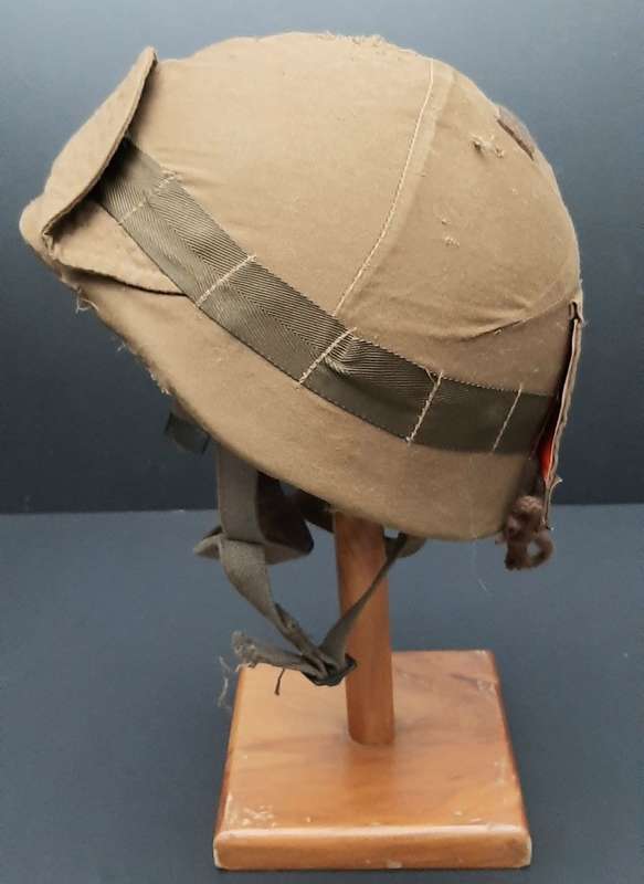 **Border War: 1980s SADF Parabat M83 Ballistic Helmet w/ Nutria Cover (59 / Large).**