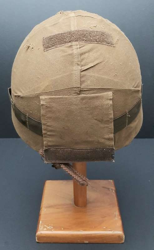 **Border War: 1980s SADF Parabat M83 Ballistic Helmet w/ Nutria Cover (59 / Large).**