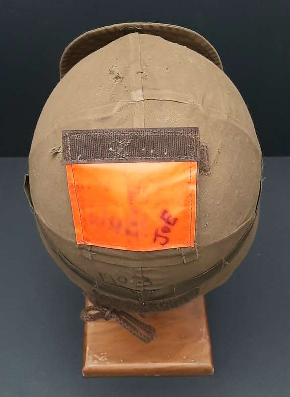 **Border War: 1980s SADF Parabat M83 Ballistic Helmet w/ Nutria Cover (59 / Large).**