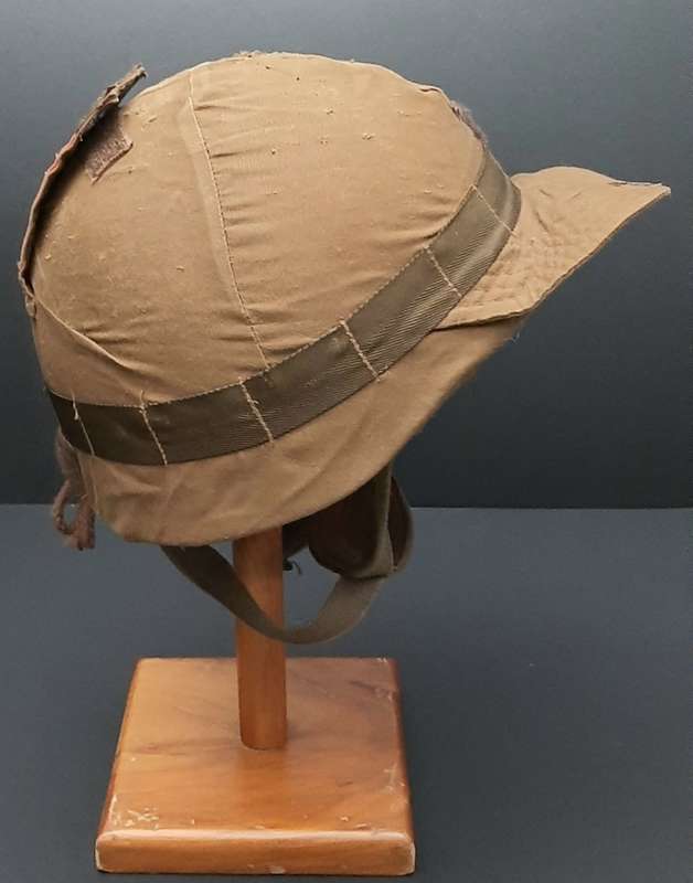 **Border War: 1980s SADF Parabat M83 Ballistic Helmet w/ Nutria Cover (59 / Large).**