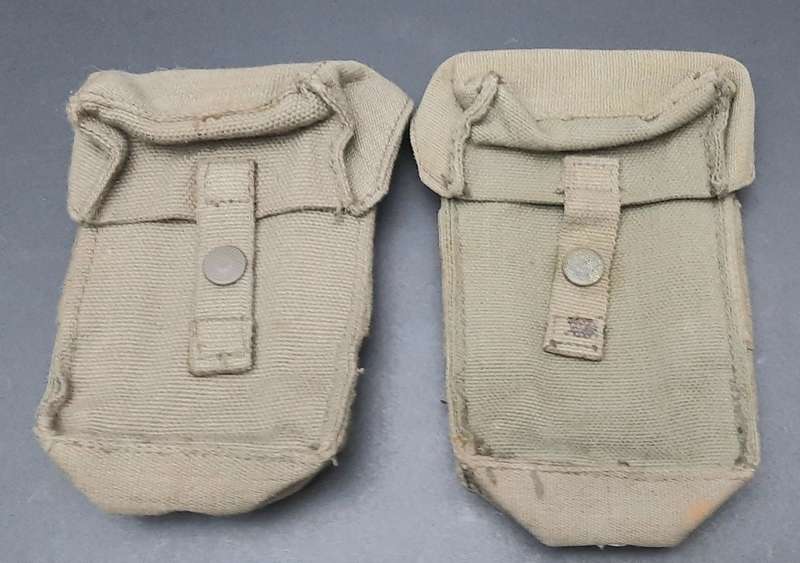 **Border War : 1970s SADF Patt.73 FN FAL Ammo Pouches x2 .****
