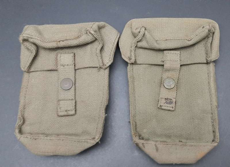 **Border War : 1970s SADF Patt.73 FN FAL Ammo Pouches x2 .****