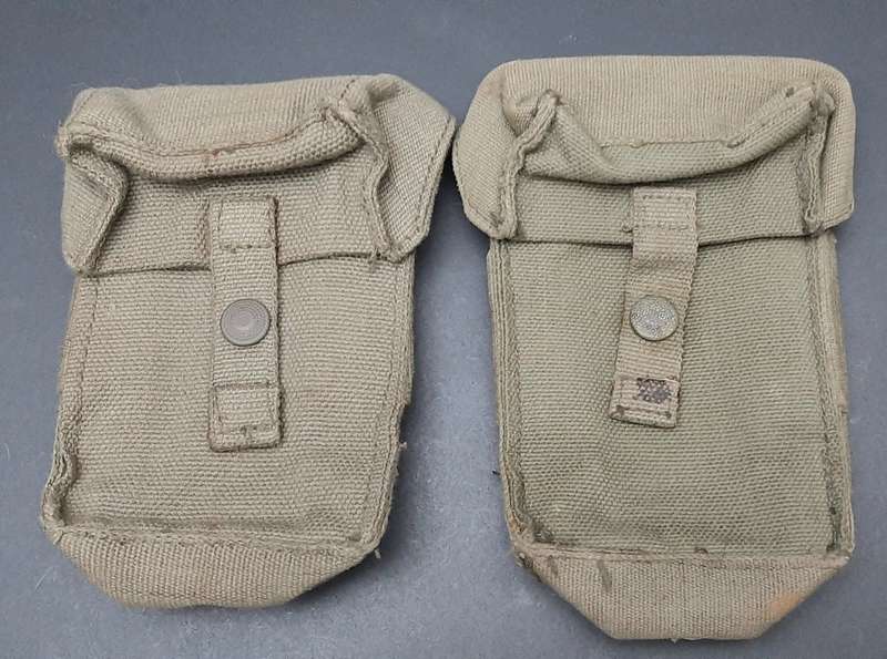 **Border War : 1970s SADF Patt.73 FN FAL Ammo Pouches x2 .****