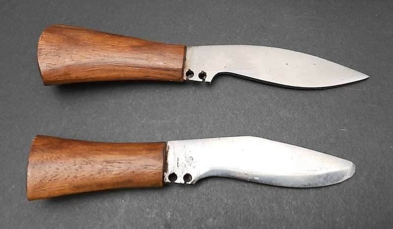 **RARE: 1960s Assam Territory Force/ Rifles Kukri w/ Scabbard (38cm).**