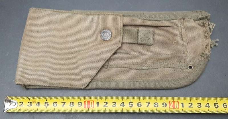 **Border War : 1980s SADF Patt.73 Webbing 9mm Pistol Holster .**