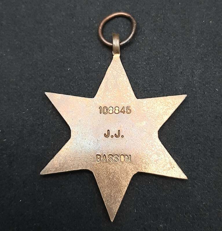 **WW2 UDF : 1939-45 Star Campaign Medal N/R.**