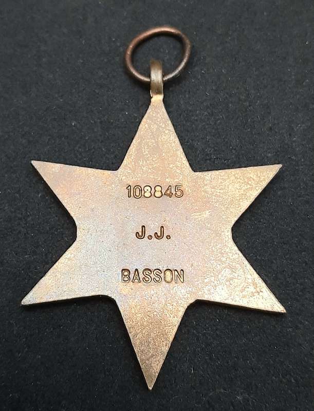 **WW2 UDF : 1939-45 Star Campaign Medal N/R.**