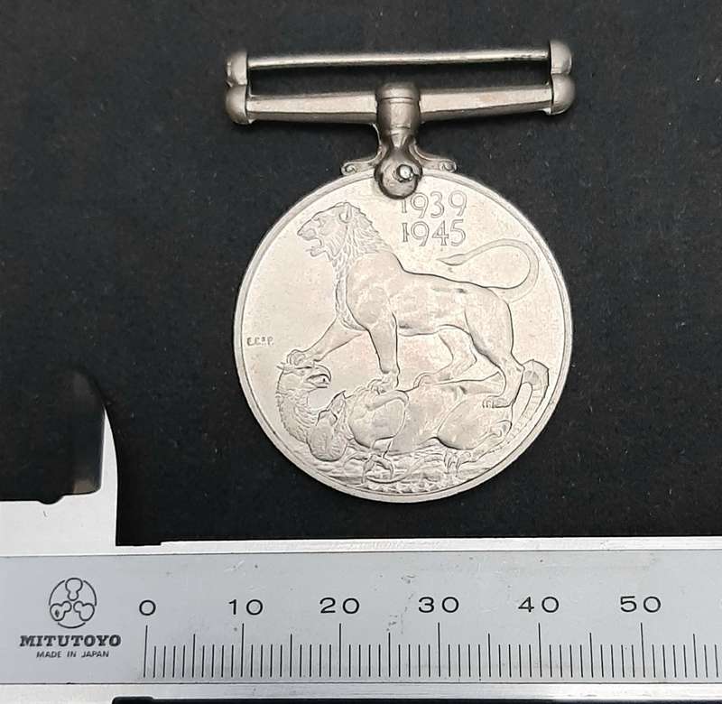 **WW2 UDF: 1939-45 British War Medal N/R .**