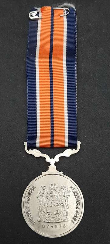 **Border War : 1980s SADF General Service Medal Type II (Full-Size).**