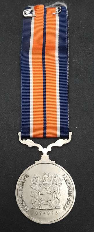 **Border War : 1980s SADF General Service Medal Type II (Full-Size).**