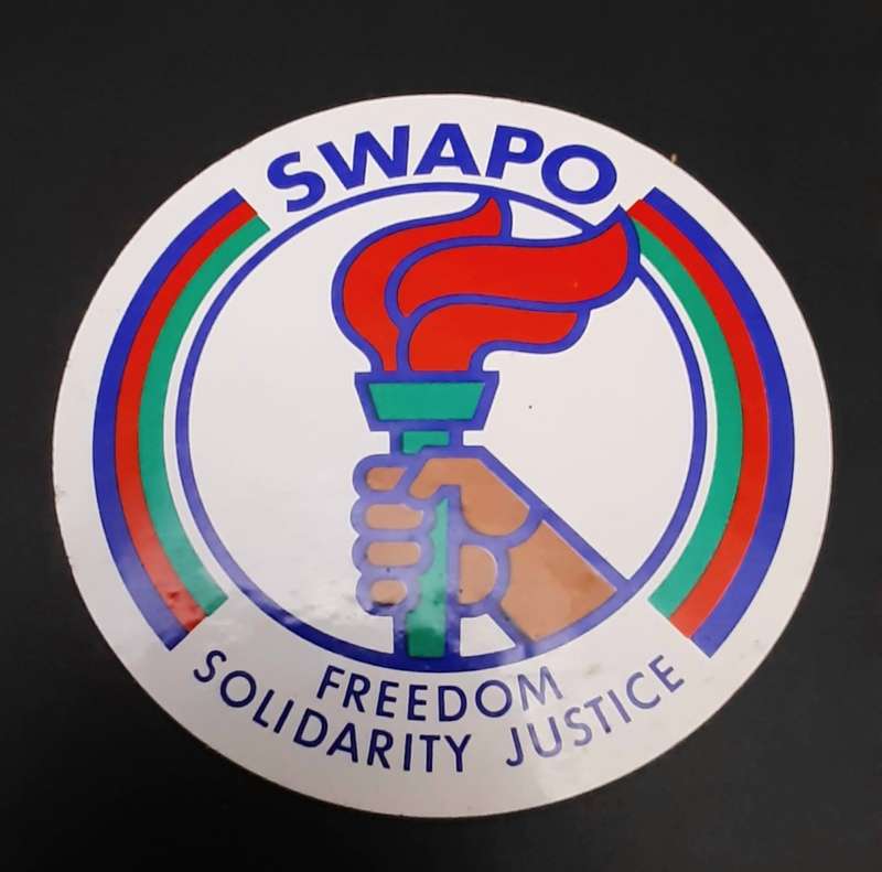 **BID PER ITEM: 1980s SWAPO Political Gloss Decals 11cm x 9cm (USED).**
