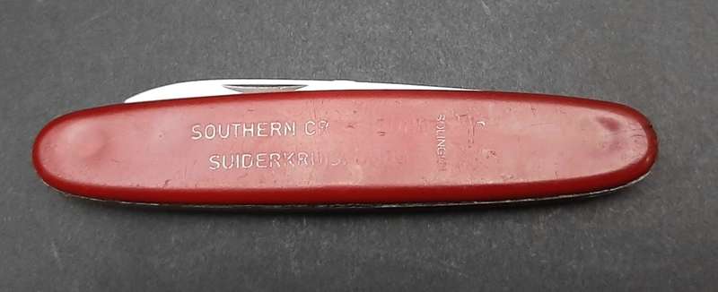 **Border War: 1980s SADF Southern Cross Fund Pocket Knife (9cm ).**