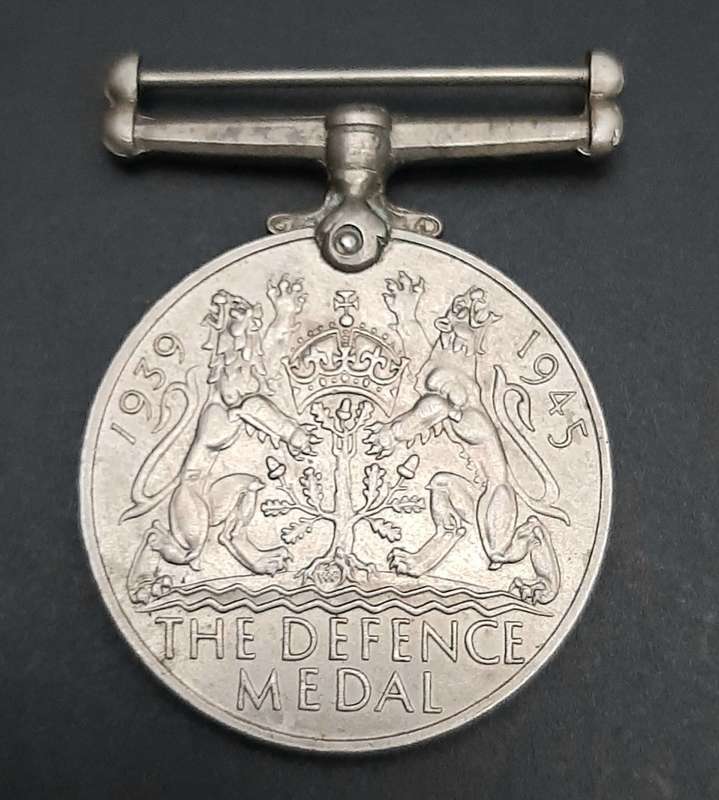 **WW2 UDF : The Defence Medal N/ R ( SA Issue)