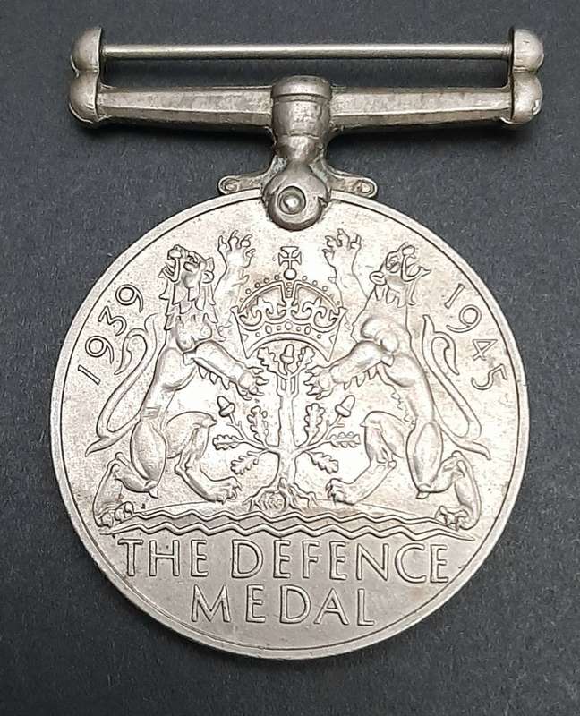 **WW2 UDF : The Defence Medal N/ R ( SA Issue)