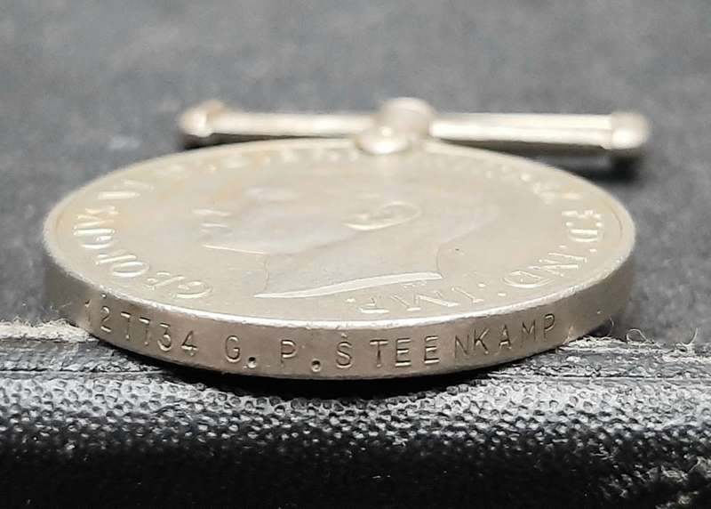 **WW2 UDF : The Defence Medal N/ R ( SA Issue)