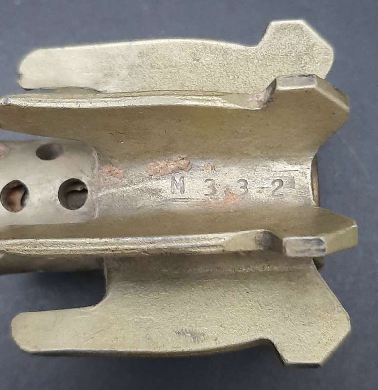 **Border War : 1980s SADF 60mm Illumination Mortar Tail-Fin (INERT).**