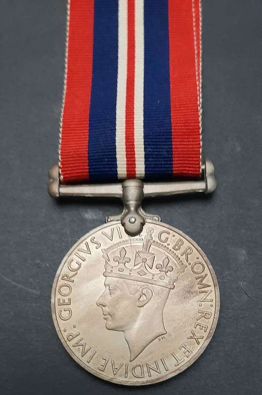 **WW2 UDF: British War Medal w/ Ribbon (SA Issue).**