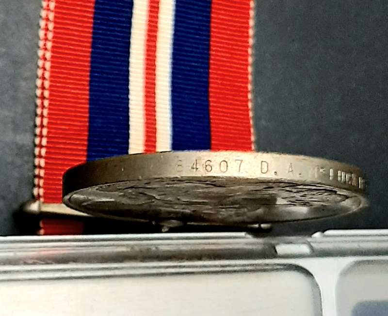 **WW2 UDF: British War Medal w/ Ribbon (SA Issue).**