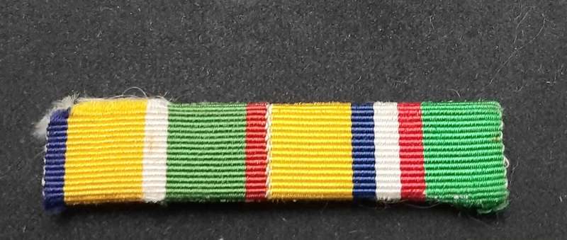 **Boer War: ZAR/ OFS Service Medal Ribbon Bar .**