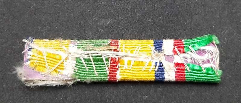 **Boer War: ZAR/ OFS Service Medal Ribbon Bar .**