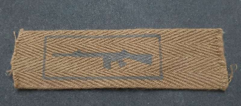 **Border War : 1970s SADF Nutria Rifle 'Skietbalkie'  Qualification Badge**