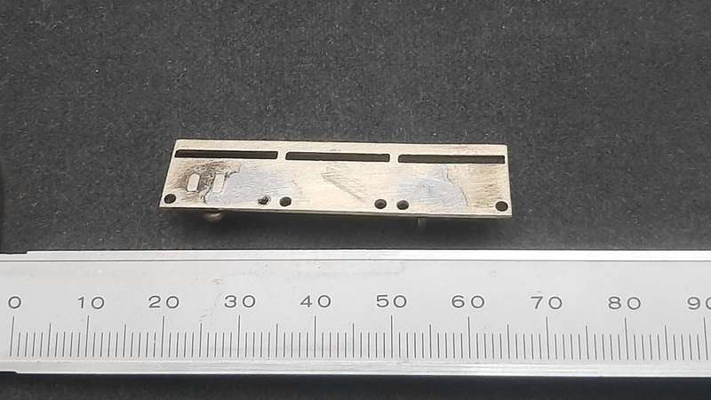 ** 20th Century: Miniature Medal Mounting Bar w/ Pin.**