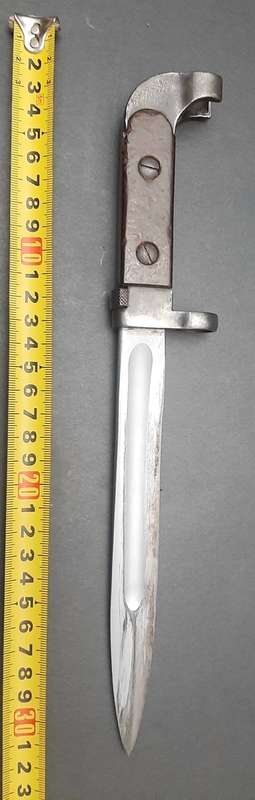 **RARE: 1960s Russian Type I AK47 Bayonet w/ Scabbard & Frog Assemblage .**
