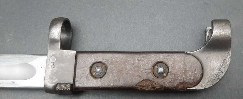 **RARE: 1960s Russian Type I AK47 Bayonet w/ Scabbard & Frog Assemblage .**