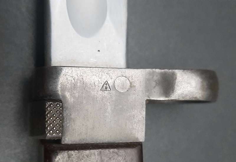 **RARE: 1960s Russian Type I AK47 Bayonet w/ Scabbard & Frog Assemblage .**