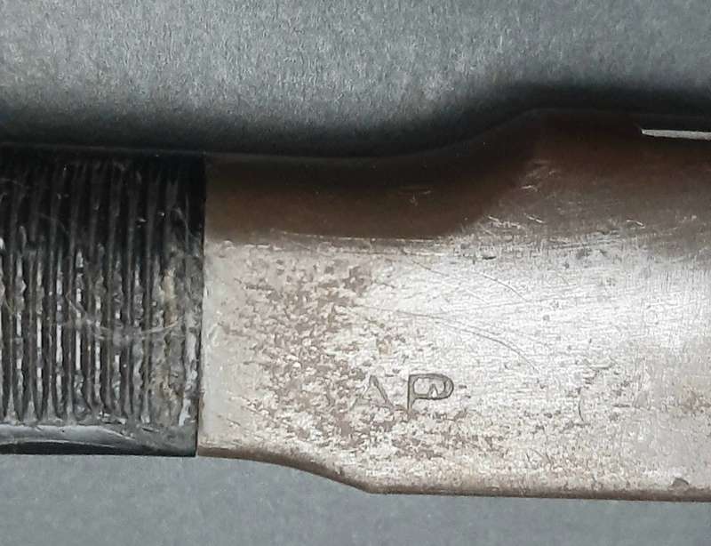 **Border War: 1960s FN FAL Type A Bayonet w/ Scabbard & Frog (Union Marked).**