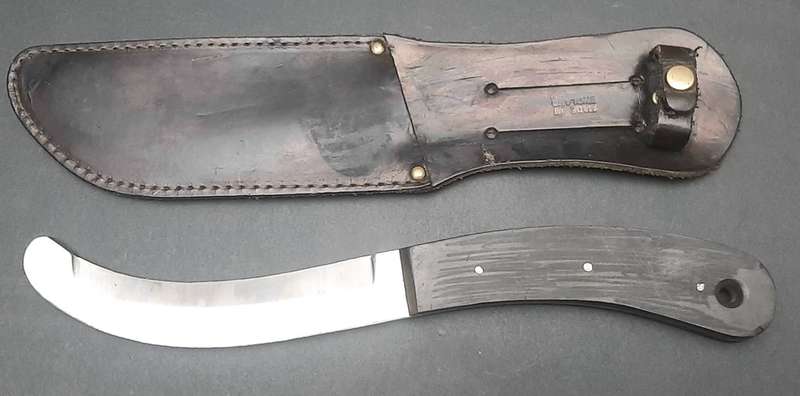Rare 1960s British Army Parachute 'Hopkinson' Release Knife with Scabbard 25cm