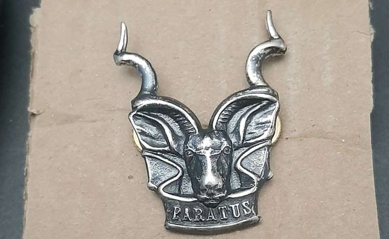 **Border War : 1980s SWATF Unissued Area Force Beret w/ Badge #2 (Medium).**