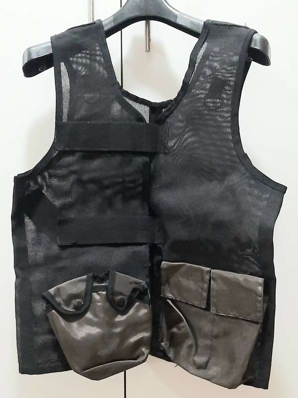 Border War 1980s S.A.P Private-Purchase Riot Unit Battle Vest Medium/Large