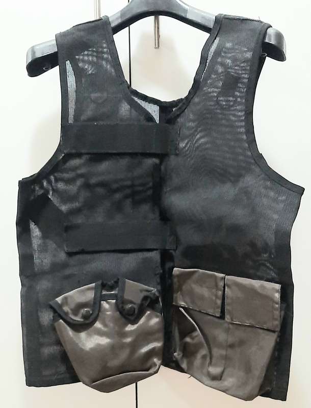Border War 1980s S.A.P Private-Purchase Riot Unit Battle Vest Medium/Large