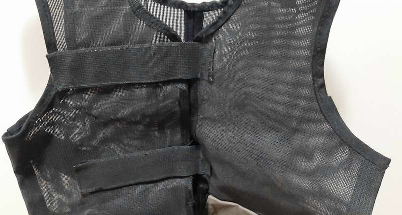 Border War 1980s S.A.P Private-Purchase Riot Unit Battle Vest Medium/Large