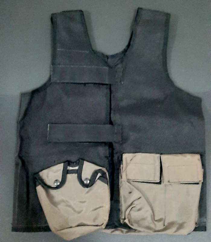 Border War 1980s S.A.P Private-Purchase Riot Unit Battle Vest Medium/Large