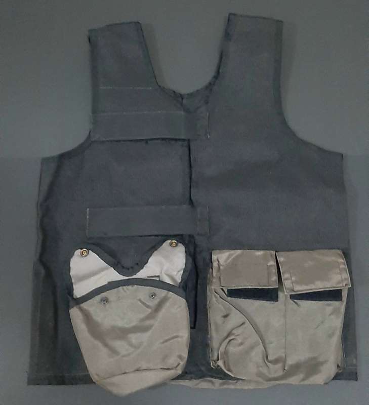 Border War 1980s S.A.P Private-Purchase Riot Unit Battle Vest Medium/Large