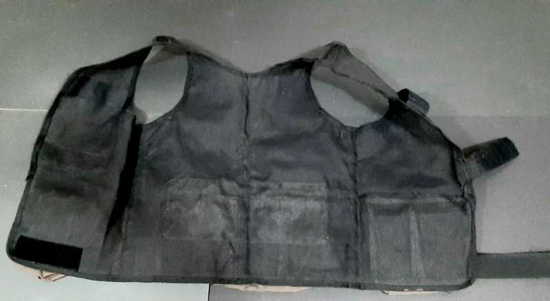 Border War 1980s S.A.P Private-Purchase Riot Unit Battle Vest Medium/Large