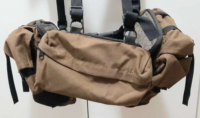 **Border War : 1980s SADF Parachute Nutria Bataleur 90 Webbing Assembly**