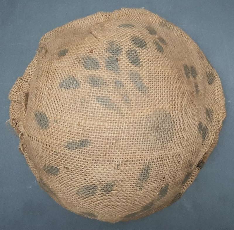 **Border War : 1960s SADF  Steel Helmet w/ Painted Camouflage Cover **
