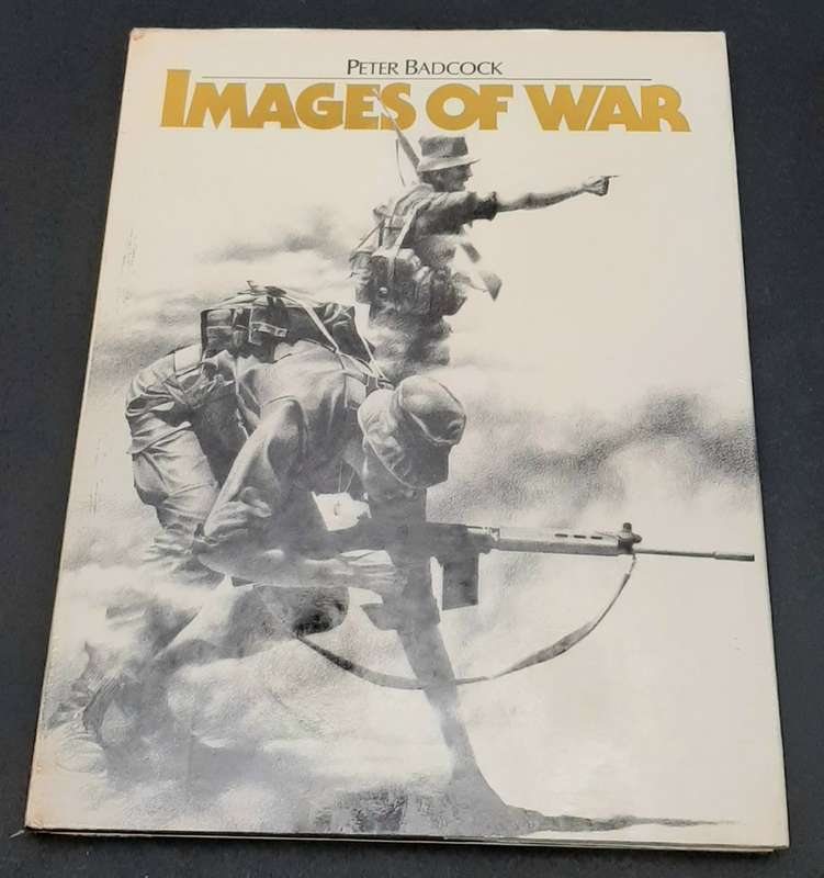 **RARE: Signed ' Images of War'  Hardcover Book ( SWATF O/C  General Georg Meiring).**