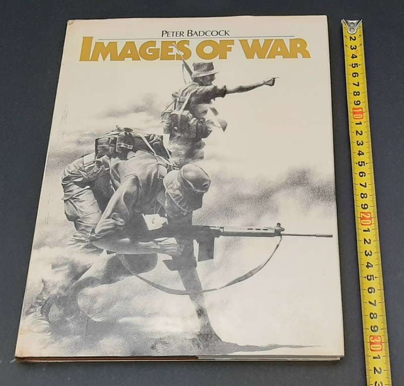 **RARE: Signed ' Images of War'  Hardcover Book ( SWATF O/C  General Georg Meiring).**